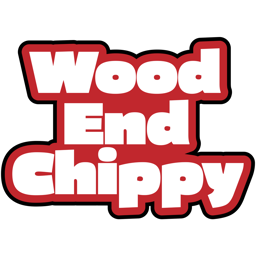 Wood End Chippy logo.